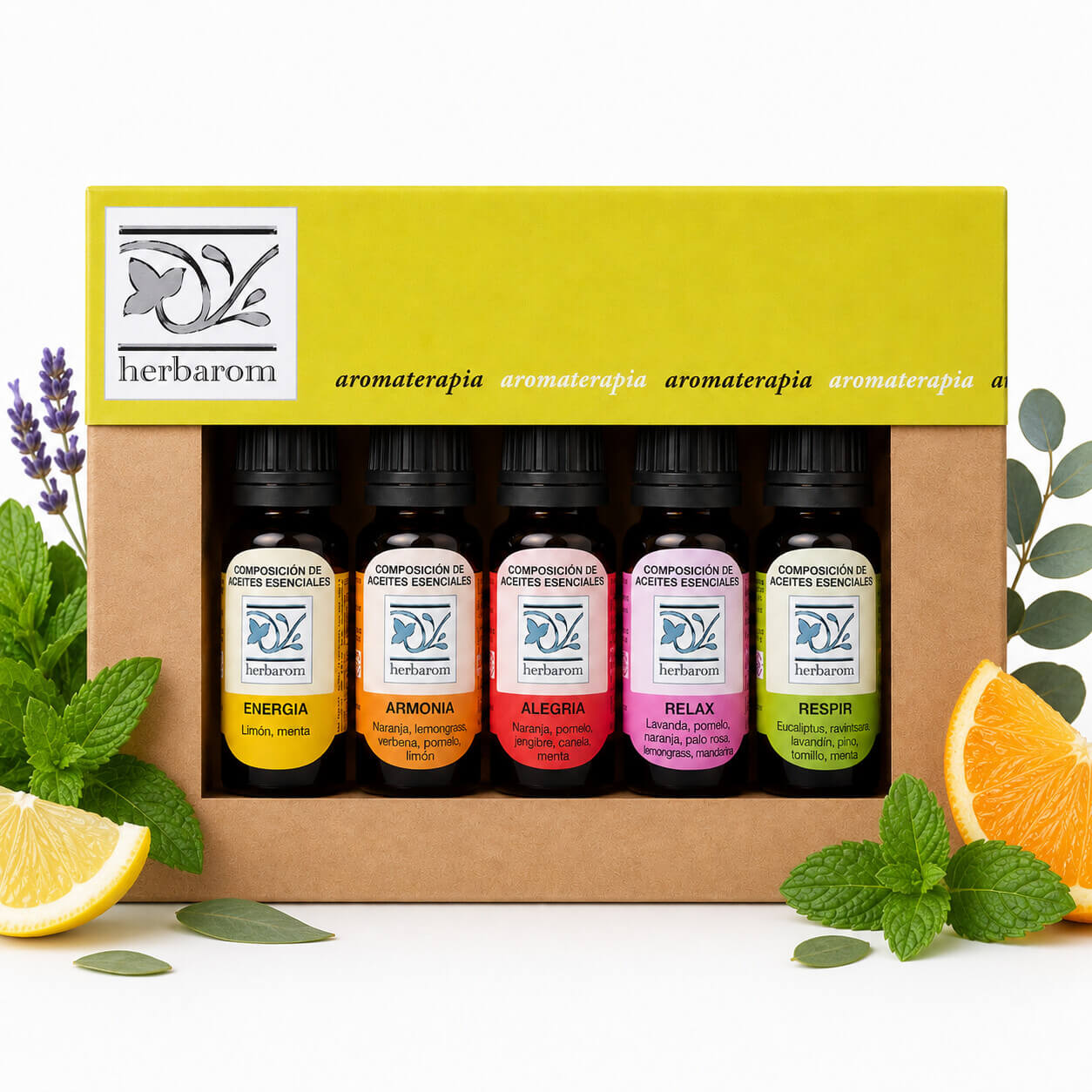Aceites Esenciales Kit Composiciones
