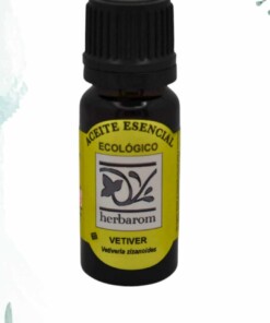 Aceite esencial VETIVER 100% puro y natural  Bio  10 ml.  (Vetiveria zizanoides)