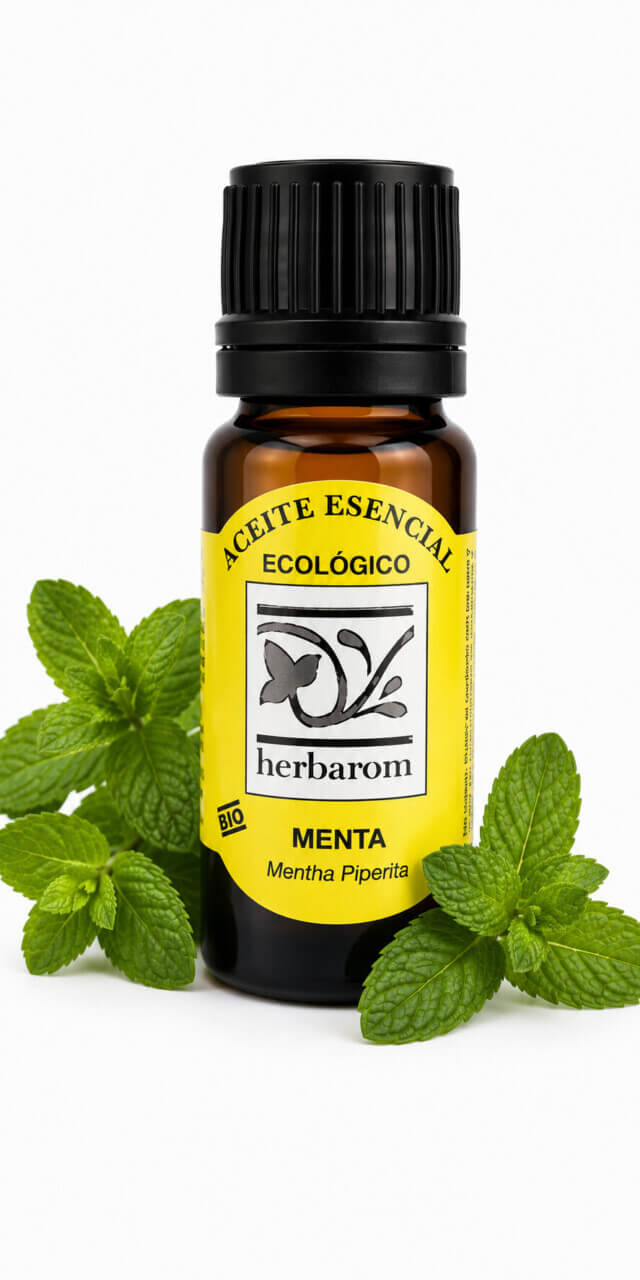 Aceite esencial MENTA 100% puro y natural Bio 10 ml. (Mentha piperita)