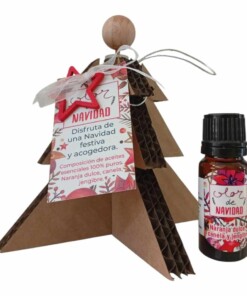 Árbol de Navidad con aceite olor de navidad